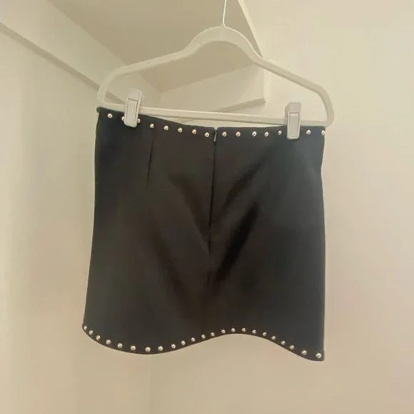 Helmut Lang Studded Mini Skirt - Picture 4 of 5